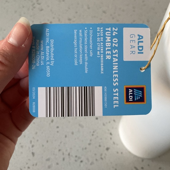 NWT ALDI 24 oz. Tumbler - Picture 3 of 3